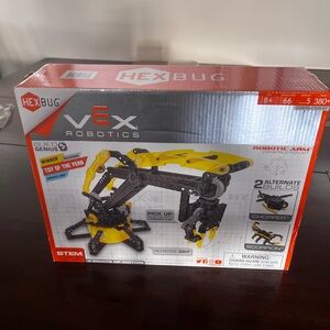 VEX Robotics Yellow and Black Robotic Arm